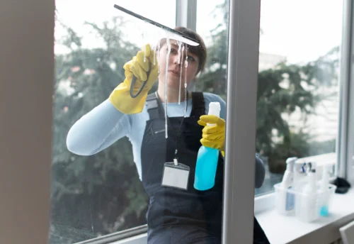 Nettoyage de vitres intérieures et extérieures à Bueil